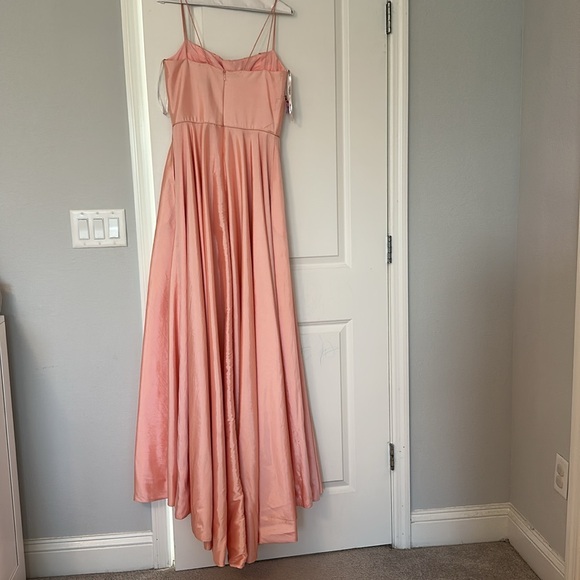 Sherri Hill Blush Gown with Crystal Embellishments - Picture 9 of 9